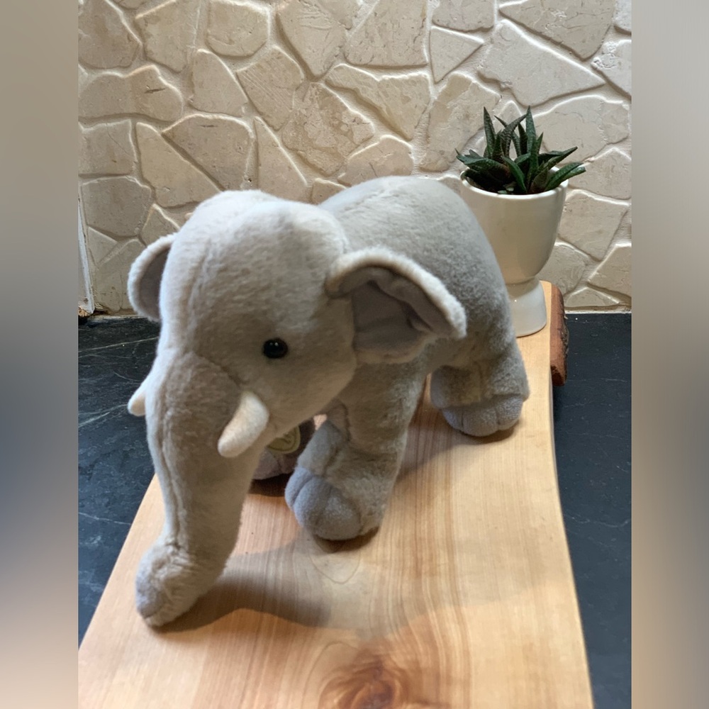 AURORA WORLD LTD MIYONI | 9.5” Stuffed Plush Asian Elephant